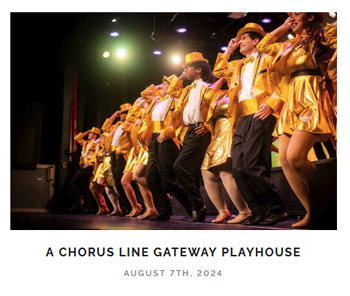 A Chorus Line Gateway Playhouse Â© KATELIN KEANE PHOTOGRAPHY