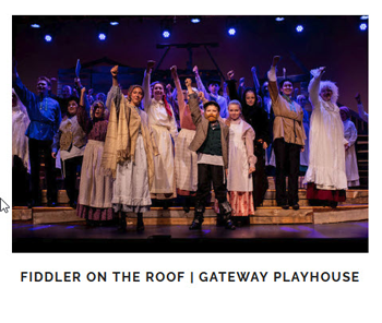 Fiddler On the Roof | Gateway Playhouse Â© KATELIN KEANE PHOTOGRAPHY