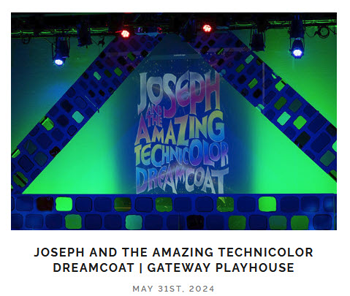 Joseph and the Amazing Technicolor Dreamcoat | Gateway Playhouse Â© KATELIN KEANE PHOTOGRAPHY