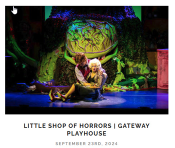 Little Shop of Horrors | Gateway Playhouse Â© KATELIN KEANE PHOTOGRAPHY