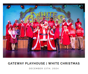 Gateway Playhouse | White Christmas Â© KATELIN KEANE PHOTOGRAPHY